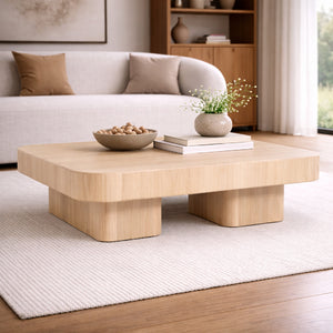   Square Oak Coffee Table | Oroa.com