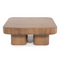 Square Oak Coffee Table | Eleonora Harmonie | OROA.com