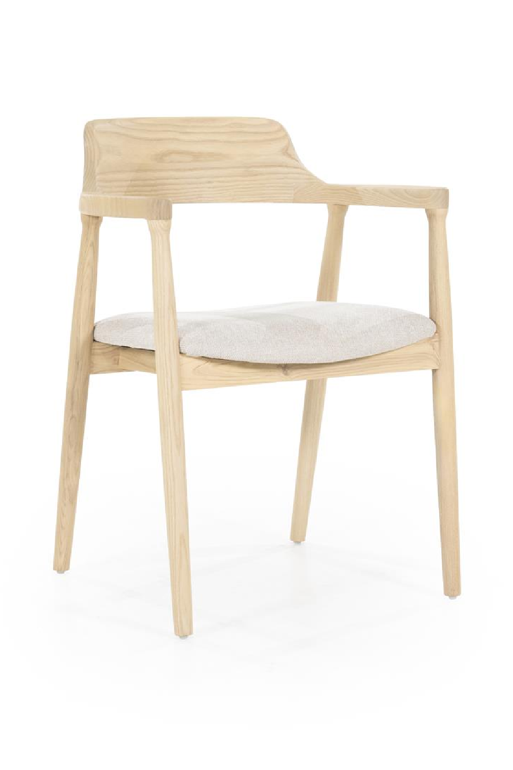 Padded Seat Ash Dining Chair | Eleonora Yorick | OROA.com