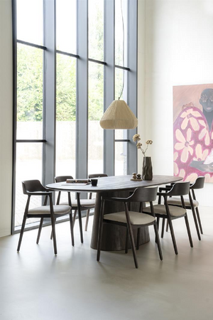 Padded Seat Ash Dining Chair | Eleonora Yorick | OROA.com