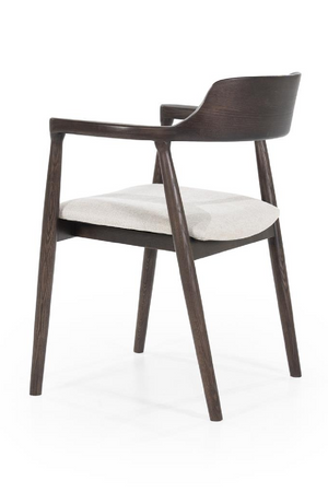 Padded Seat Ash Dining Chair | Eleonora Yorick | OROA.com