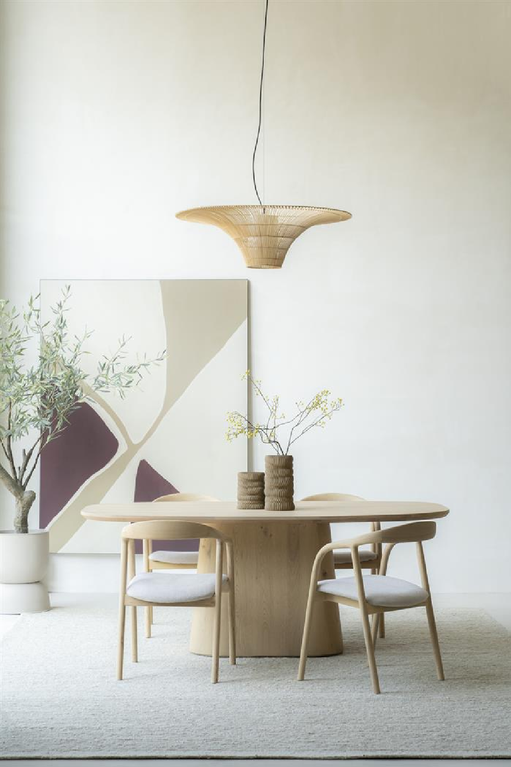 Ash Wood Dining Chair | Eleonora Rayven | OROA.com