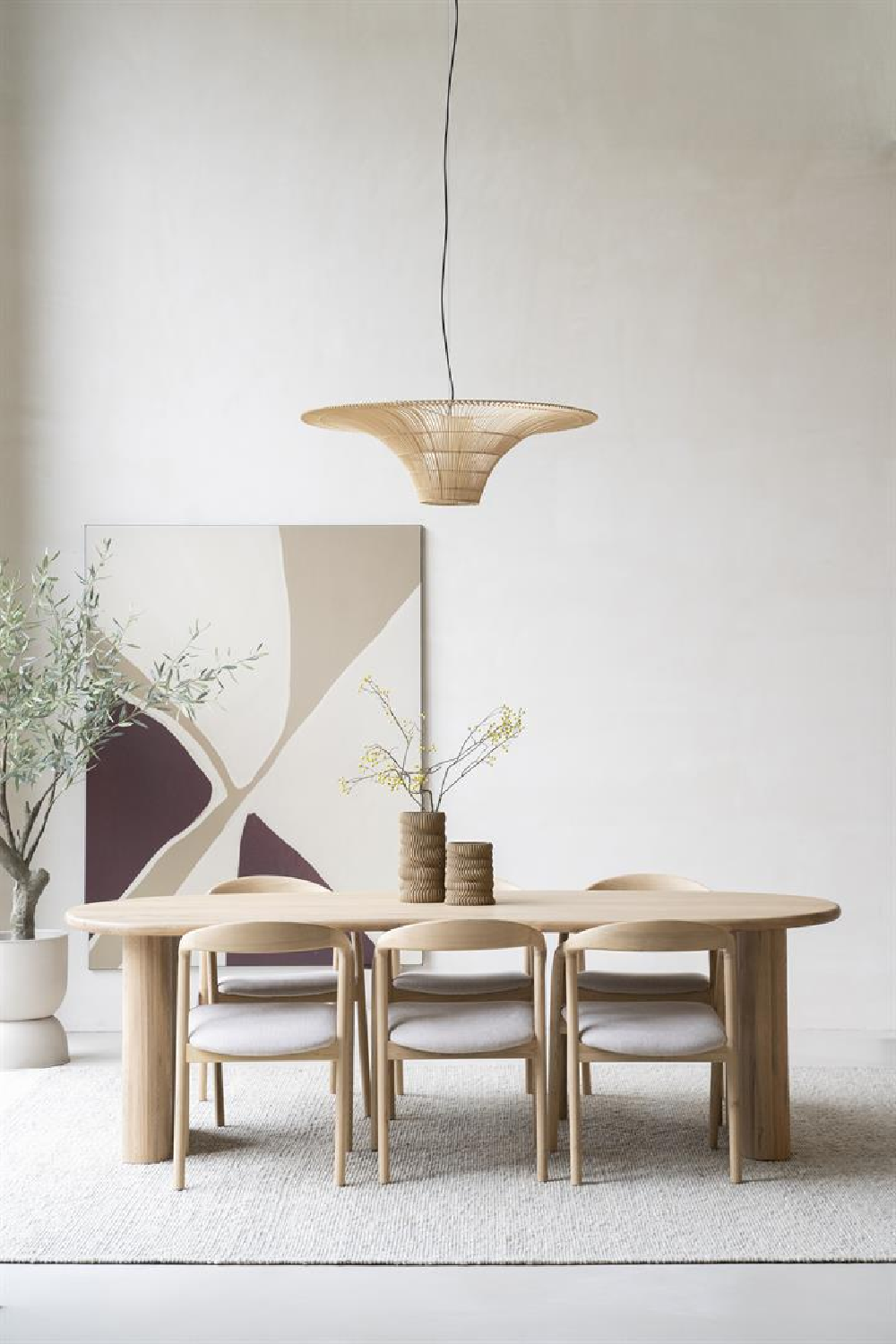 Ash Wood Dining Chair | Eleonora Rayven | OROA.com