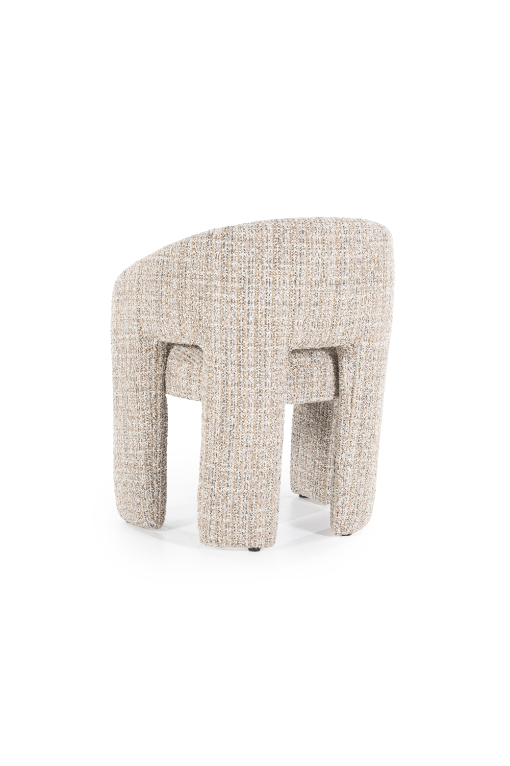 Curved Back Lounge Dining Chair | Eleonora Hamilton | OROA.com