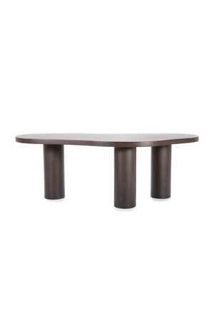 3-Legged Walnut Dining Table | Eleonora Bobbie | OROA.com