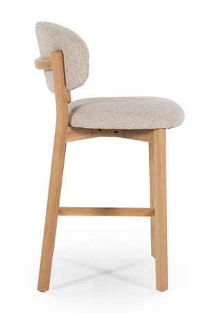 Oak Framed Bar Chair | Eleonora Mikky | OROA.com