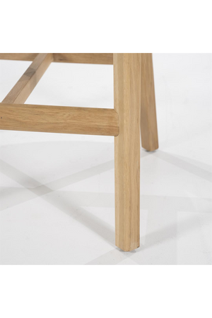 Oak Framed Bar Chair | Eleonora Mikky | OROA.com