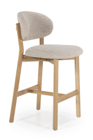 Oak Framed Bar Chair | Eleonora Mikky | OROA.com