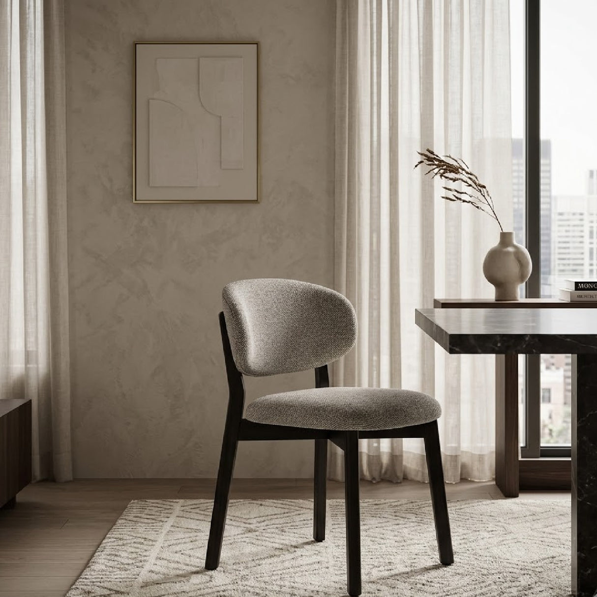   Oak Framed Dining Chair | Oroa.com