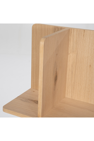 Oak Veneer Wall Cabinet | Eleonora Renee | OROA.com