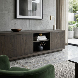   Oak 3-Door Cabinet | Oroa.com