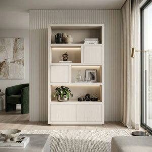   Taupe Oak Cabinet | Oroa.com