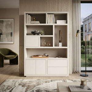   Taupe Oak Cabinet | Oroa.com