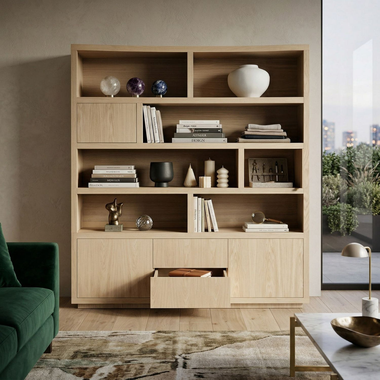   Natural Oak Cabinet | Oroa.com