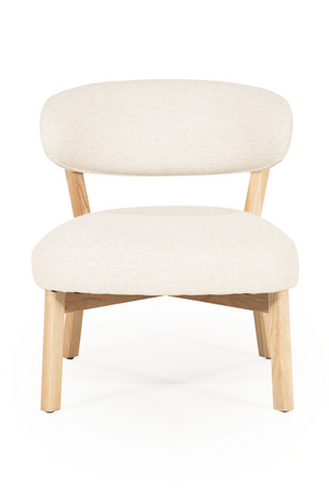 Oak Framed Accent Chair | Eleonora Mikky | OROA.com