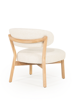 Oak Framed Accent Chair | Eleonora Mikky | OROA.com