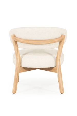Oak Framed Accent Chair | Eleonora Mikky | OROA.com