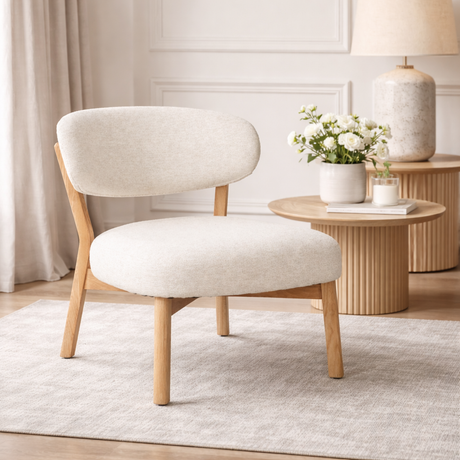   Oak Framed Accent Chair | Oroa.com