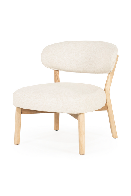 Oak Framed Accent Chair | Eleonora Mikky | OROA.com