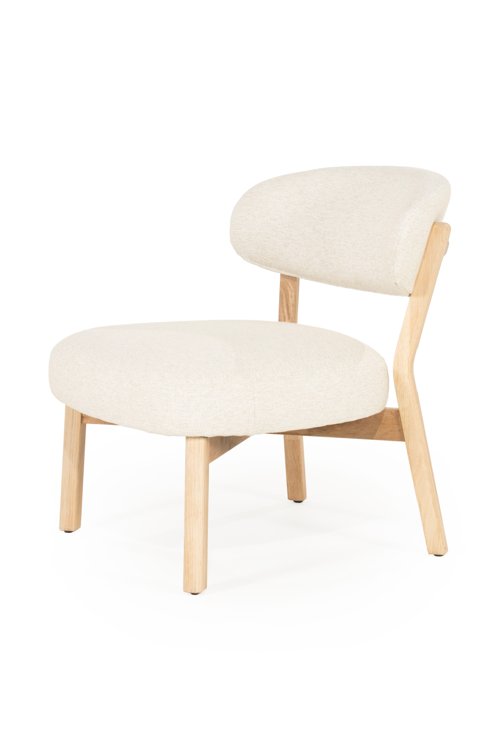 Oak Framed Accent Chair | Eleonora Mikky | OROA.com
