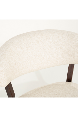 Brown Oak Accent Chair | Eleonora Mikky | OROA.com
