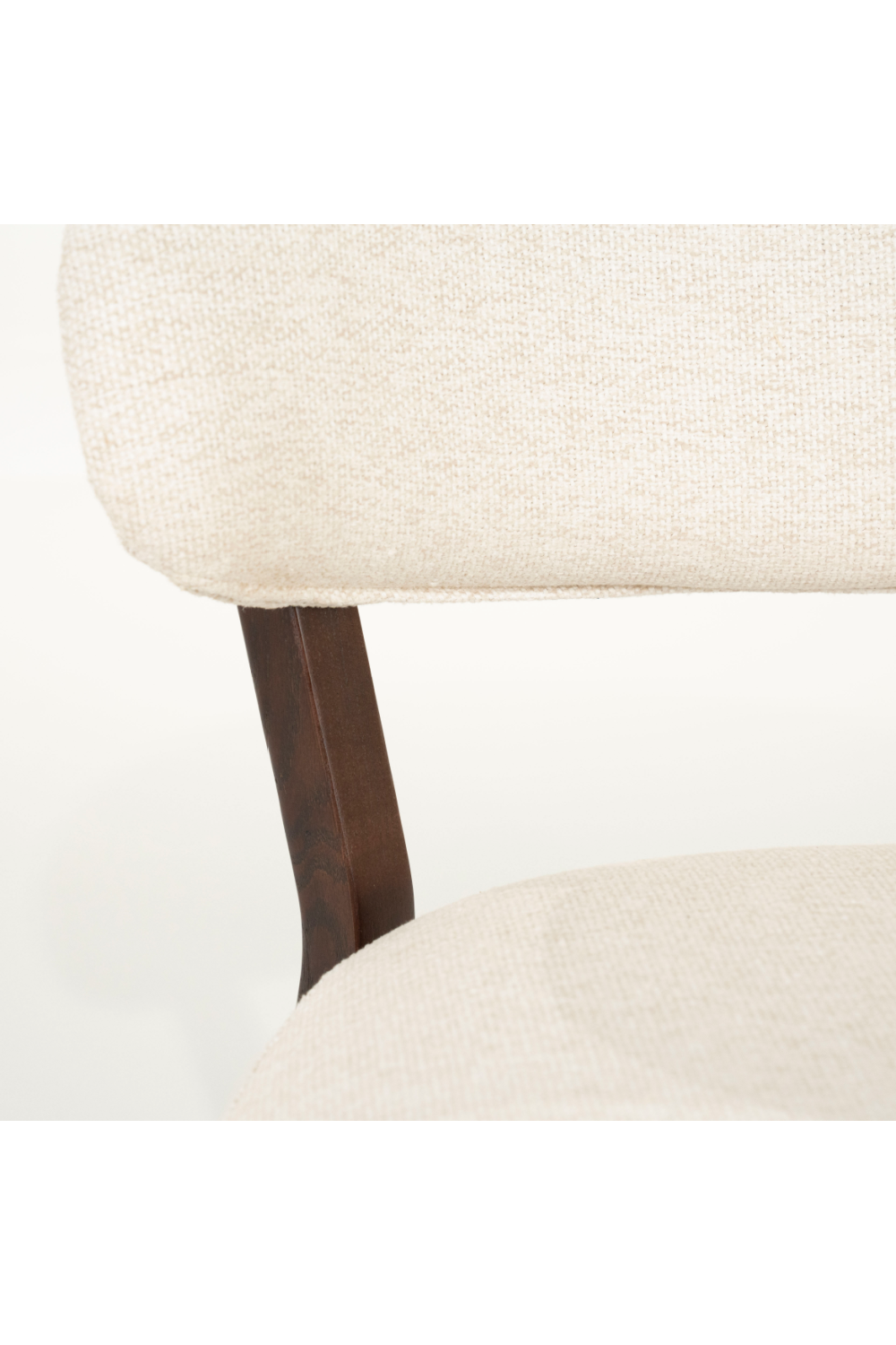 Brown Oak Accent Chair | Eleonora Mikky | OROA.com