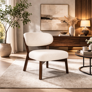   Oak Framed Accent Chair | Oroa.com