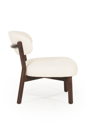 Brown Oak Accent Chair | Eleonora Mikky | OROA.com