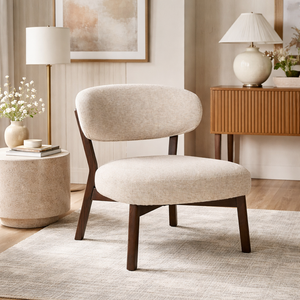   Oak Framed Accent Chair | Oroa.com