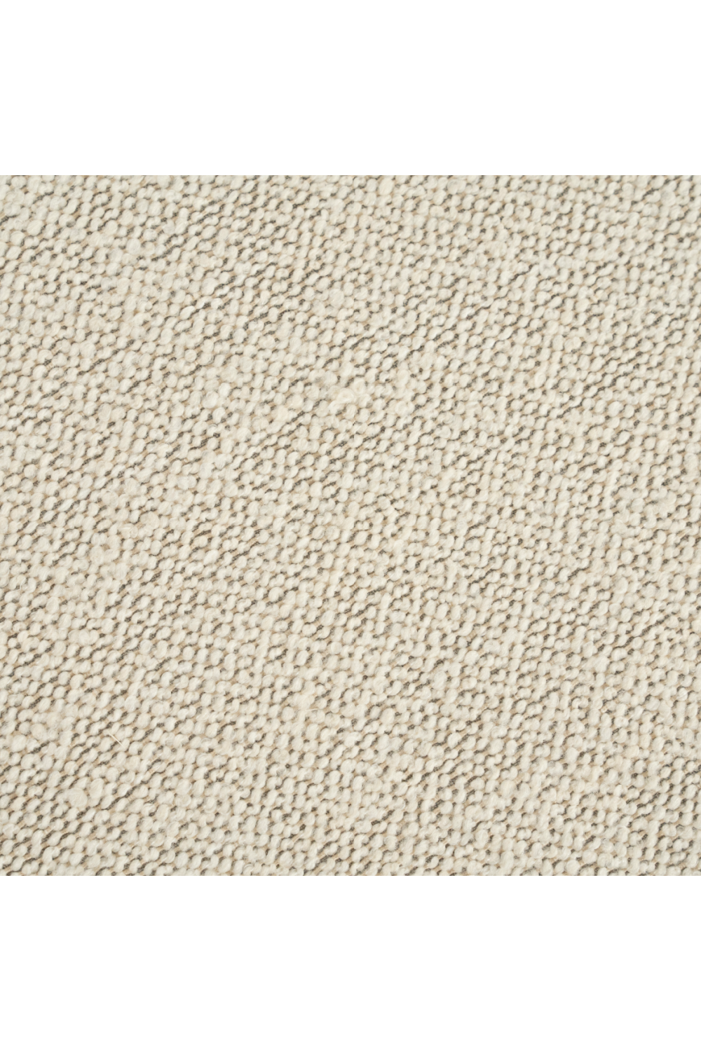 Cylindrical Beige Fabric Ottoman | Eleonora Avah | OROA.com