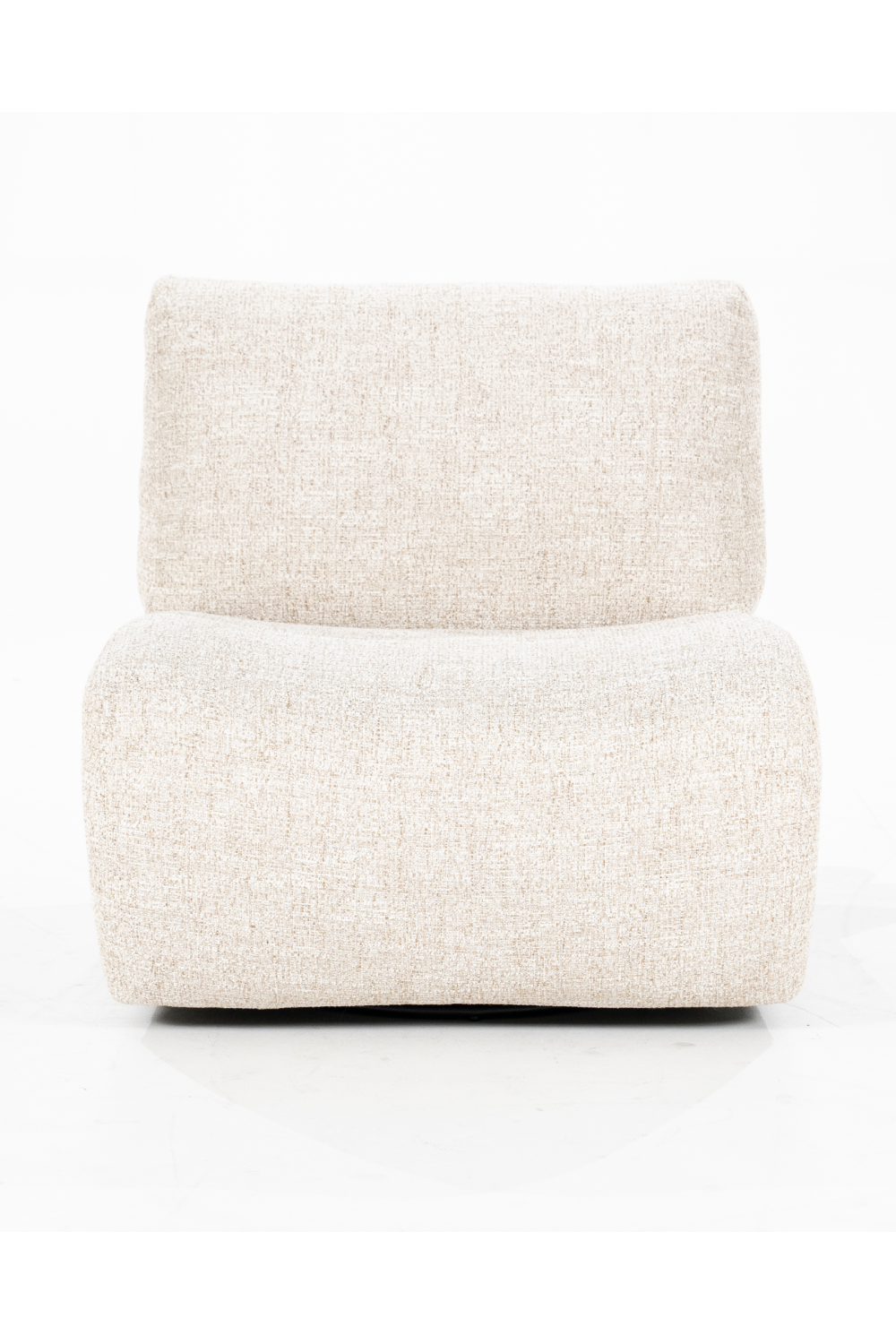 Fabric Upholstered Swivel Lounge Chair | Eleonora Lucia | OROA.com