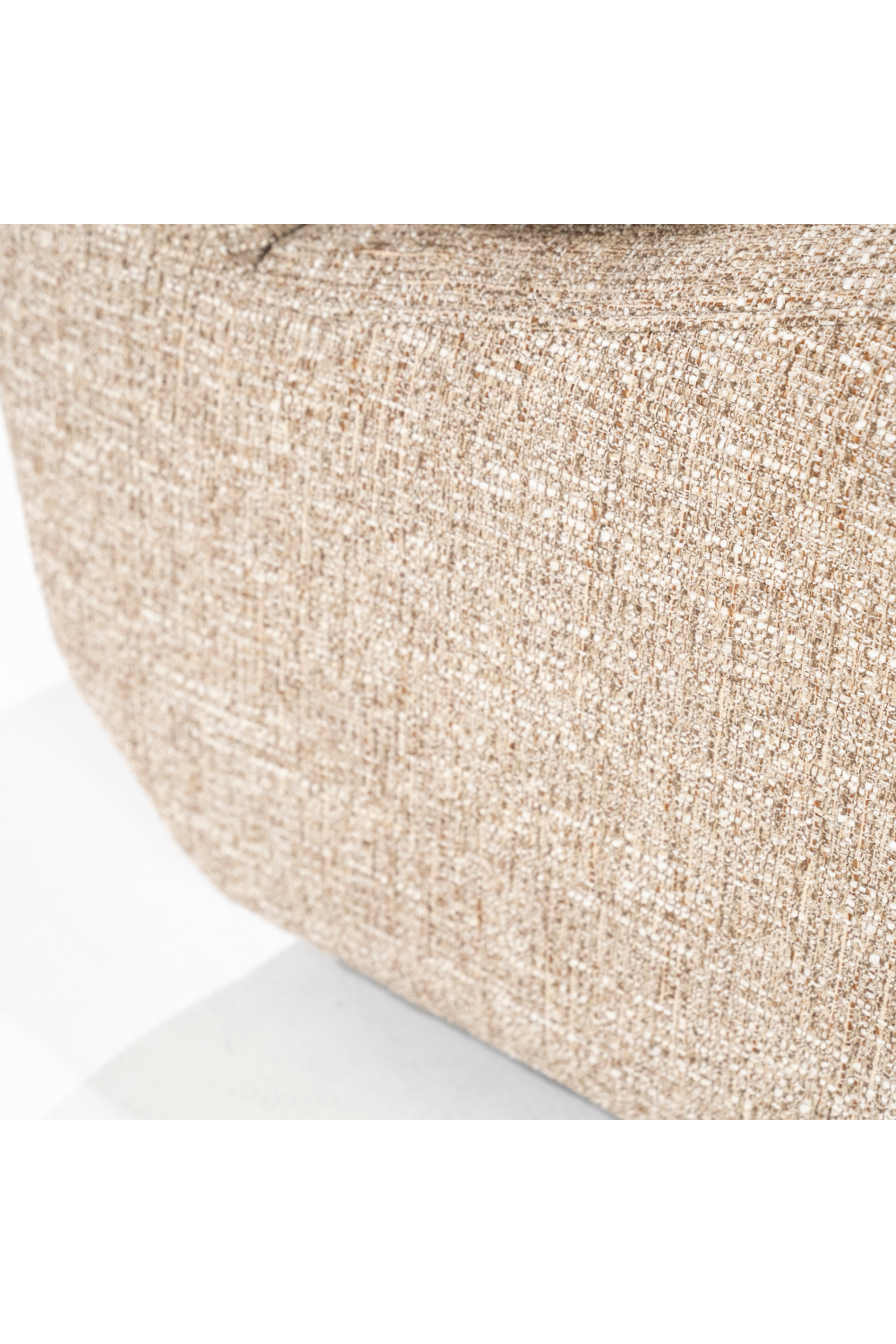 Fabric Upholstered Swivel Lounge Chair | Eleonora Lucia | OROA.com