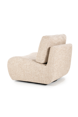 Fabric Upholstered Swivel Lounge Chair | Eleonora Lucia | OROA.com