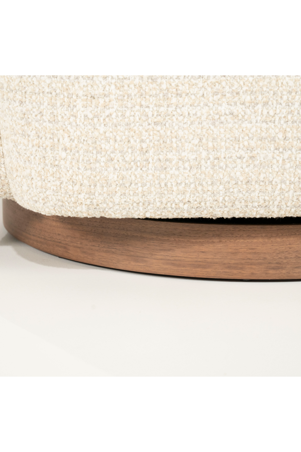 Curved Back Swivel Accent Chair | Eleonora Jordan | OROA.com