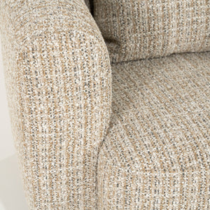   Curved Back Swivel Accent Chair | Oroa.com