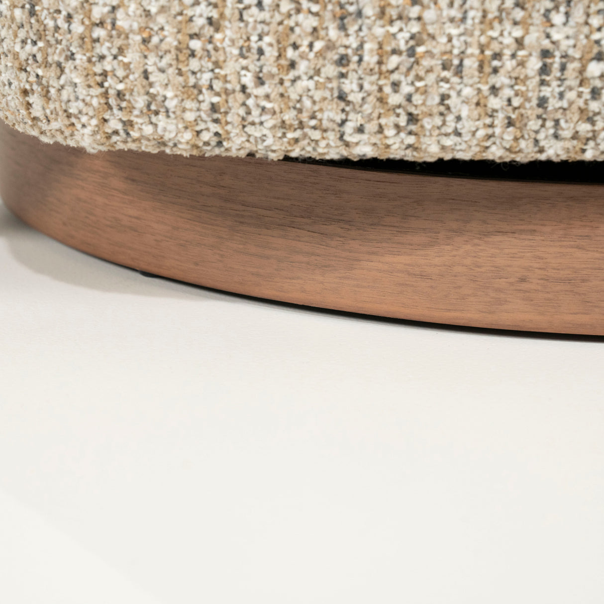   Curved Back Swivel Accent Chair | Oroa.com
