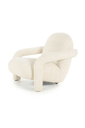 Upholstered Chunky Lounge Armchair | Eleonora Monica | OROA.com