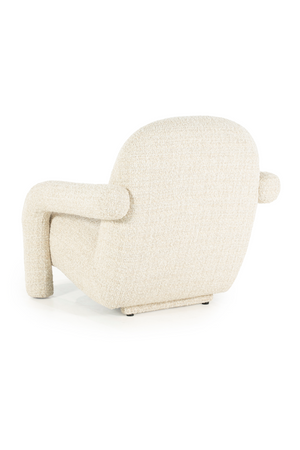 Upholstered Chunky Lounge Armchair | Eleonora Monica | OROA.com