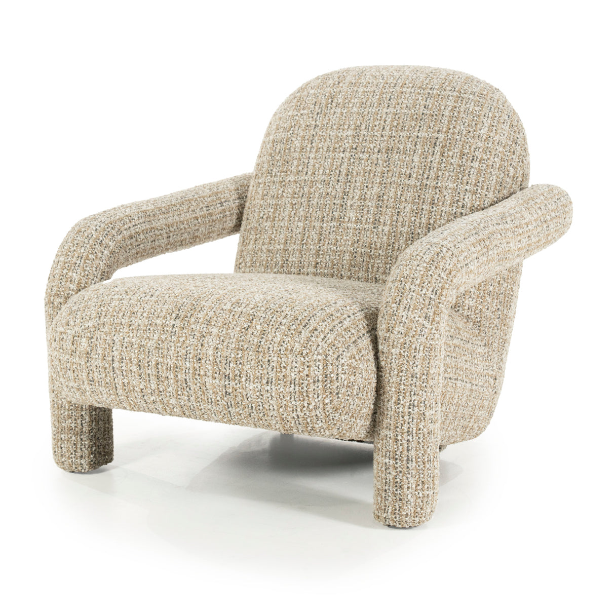   Upholstered Chunky Lounge Armchair | Oroa.com