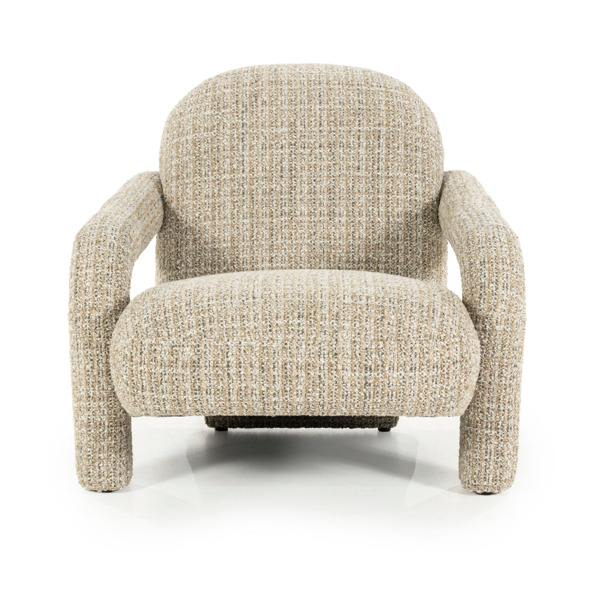   Upholstered Chunky Lounge Armchair | Oroa.com