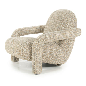   Upholstered Chunky Lounge Armchair | Oroa.com