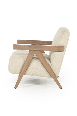 Ash Framed Lounge Armchair | Eleonora Francis | Oroa.com