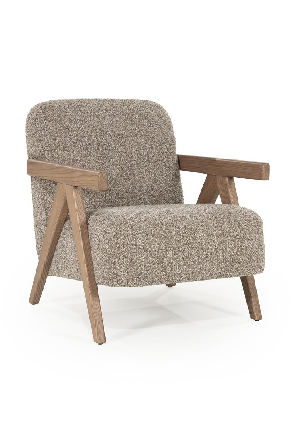 Ash Framed Lounge Armchair | Eleonora Francis | Oroa.com
