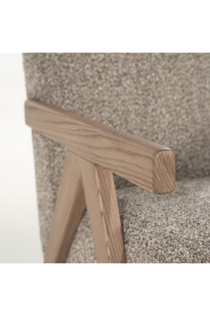 Ash Framed Lounge Armchair | Eleonora Francis | Oroa.com