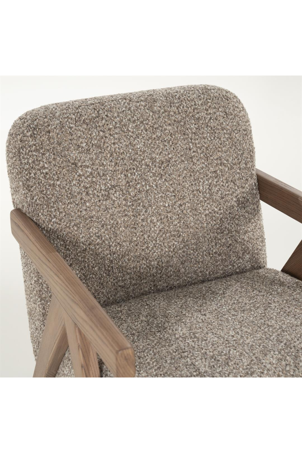 Ash Framed Lounge Armchair | Eleonora Francis | Oroa.com