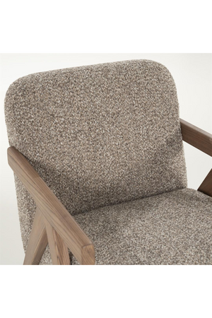 Ash Framed Lounge Armchair | Eleonora Francis | Oroa.com