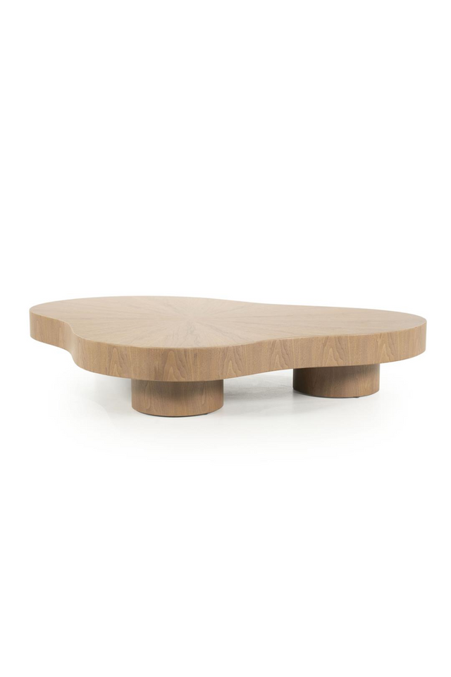 Organic-Shaped Walnut Coffee Table | Eleonora Bobbie | Oroa.com