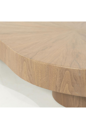 Organic-Shaped Walnut Coffee Table | Eleonora Bobbie | Oroa.com