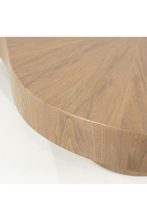 Organic-Shaped Walnut Coffee Table | Eleonora Bobbie | Oroa.com