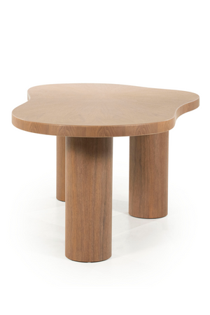 Organic-Shaped Walnut Dining Table | Eleonora Bobbie | OROA.com